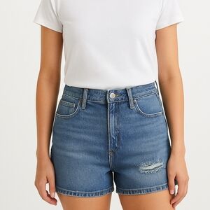 Lucky Brand Distressed The Boyfriend Shorts